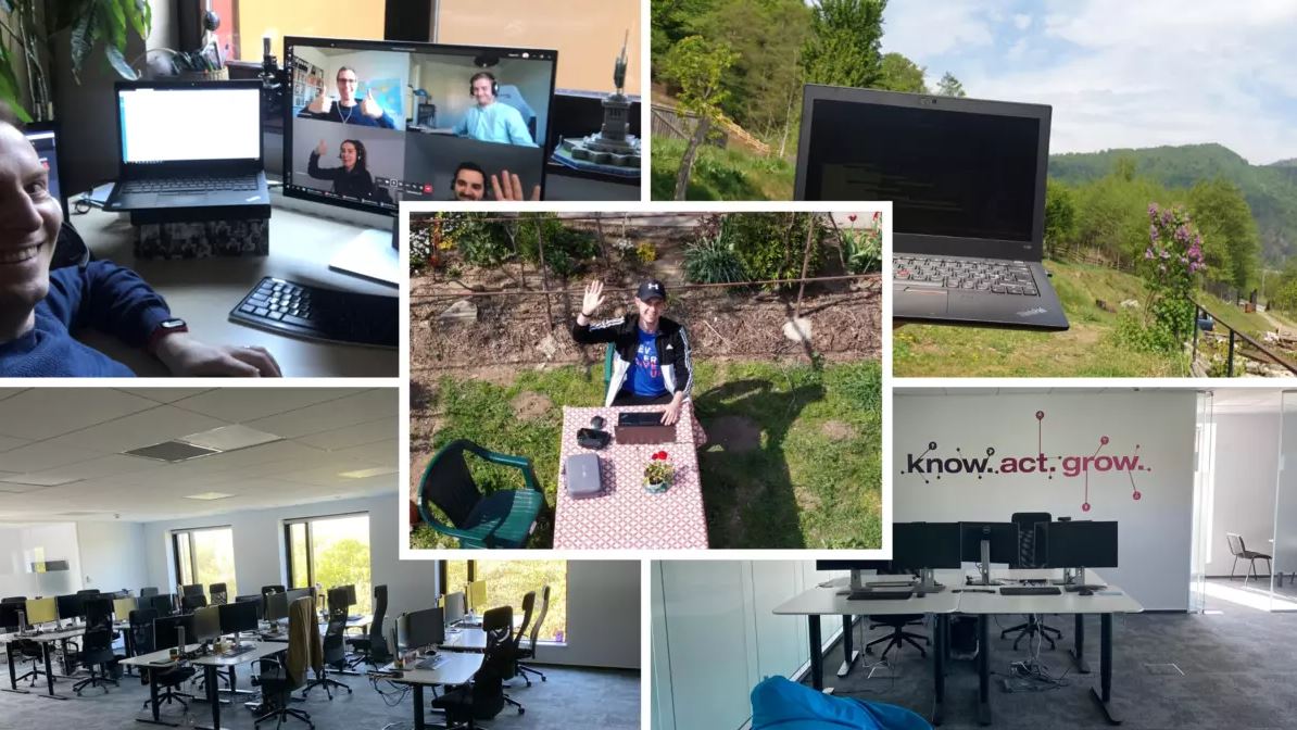 Remote working during Covid-19 lockdown